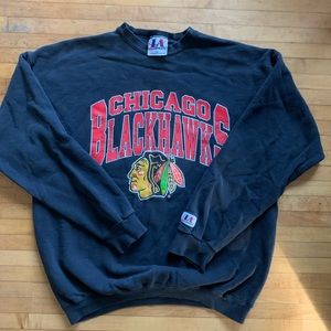 Chicago Blackhawks Vintage Crewneck